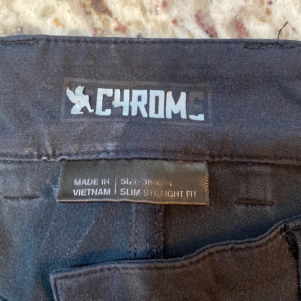 Chrome pants